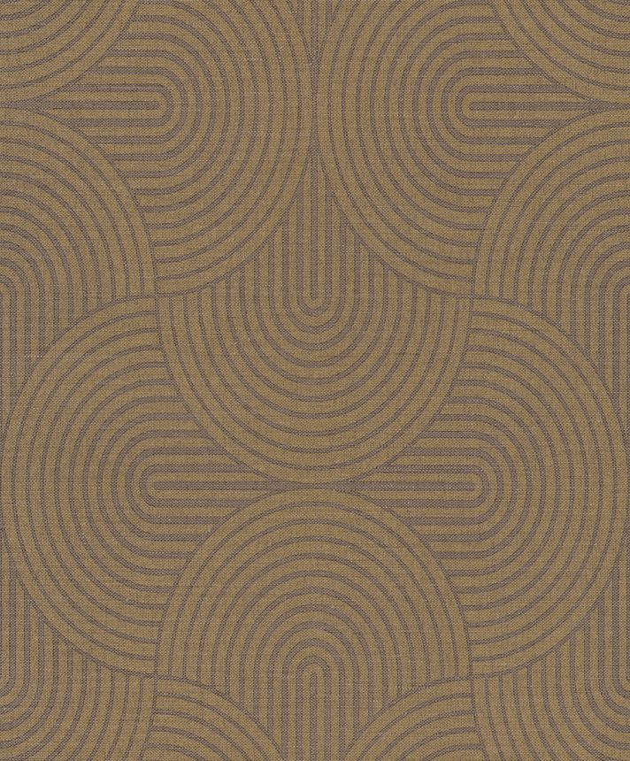 Tapete, ocker, grafisch, Art Deco, EAR605, The Texture Book, Masureel