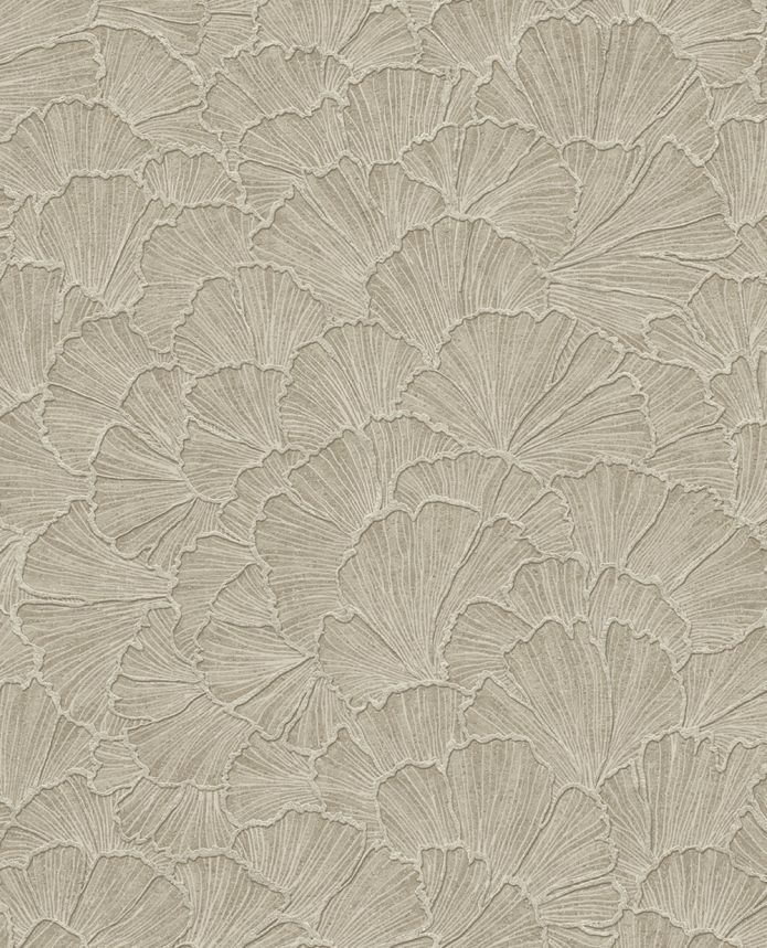 Tapete, braun-beige, Ginkgoblätter, 350524, Riviera Maison, Eijffinger