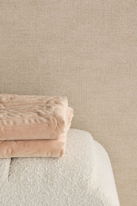 Tapete, grau-beige, Stoffoptik, 350590, Riviera Maison, Eijffinger