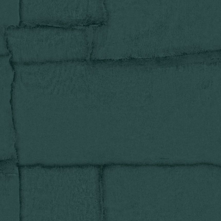 Luxustapete, türkis, Stein, Z30306, Casa 8, Trussardi