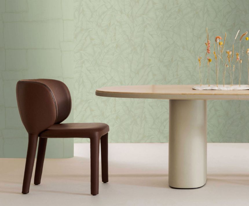 Luxustapete, grün, Blätter, Z30309, Casa 8, Trussardi