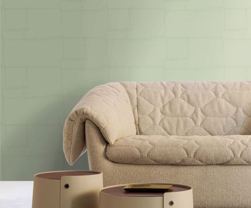 Luxustapete, grün, Stein, Z30310, Casa 8, Trussardi