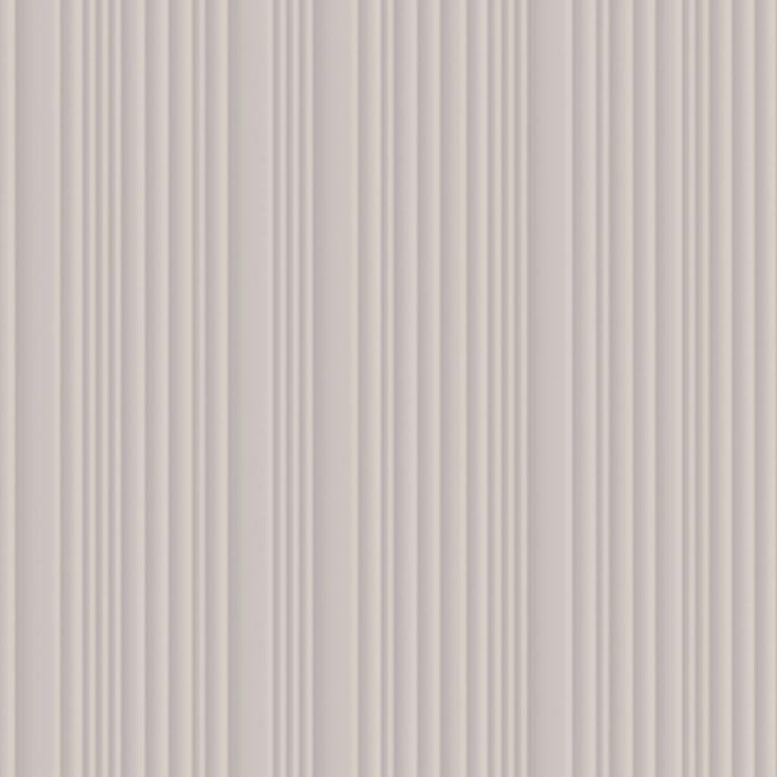 Luxustapete, grau-silber, Streifen, Z30318, Casa 8, Trussardi