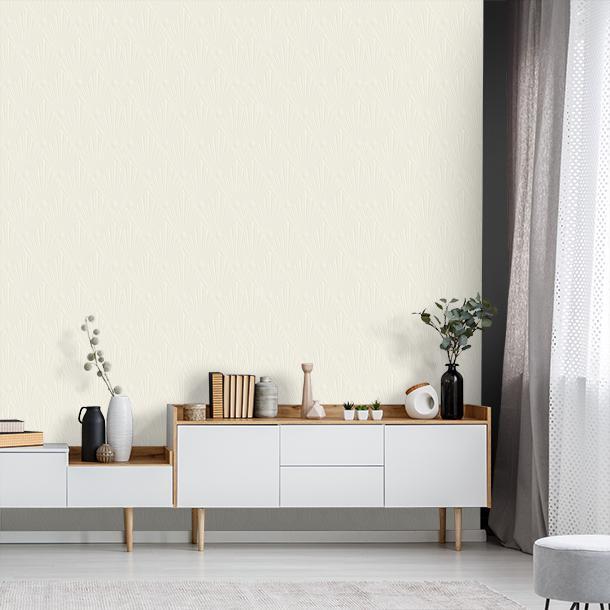 Luxus-geometrische Tapete, creme, Art déco, Z30320, Casa 8, Trussardi