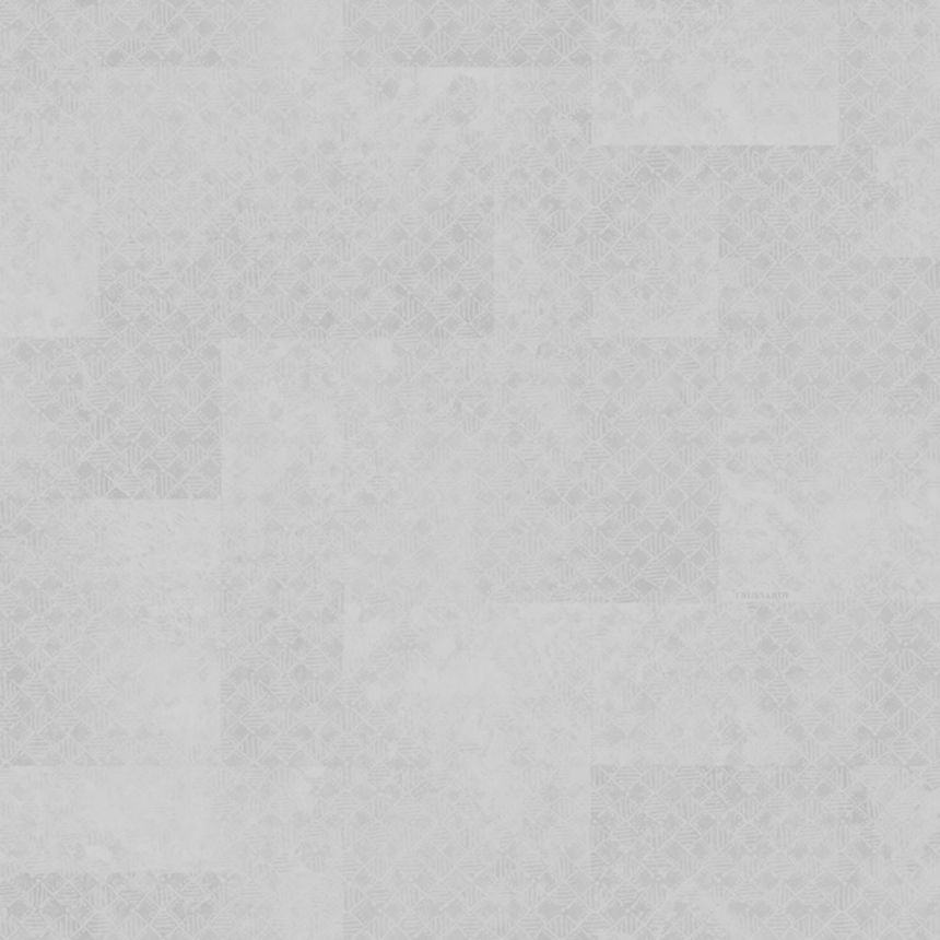 Luxus-geometrische Tapete, grau, Z30340, Casa 8, Trussardi