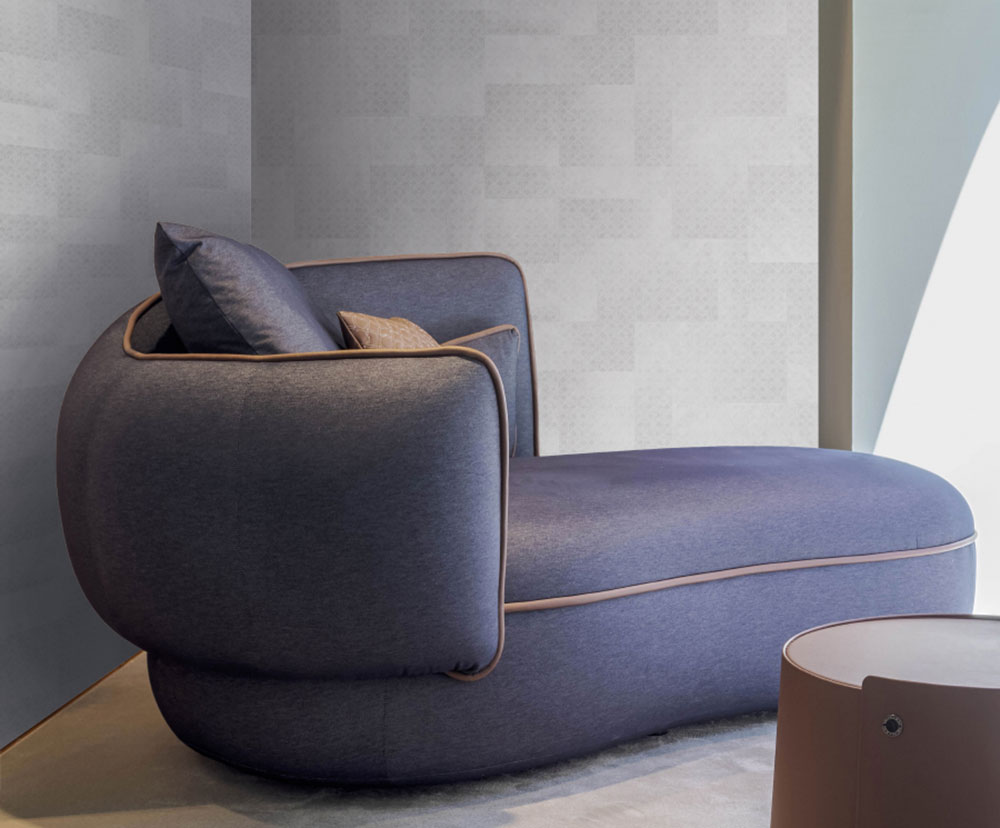 Luxus-geometrische Tapete, grau, Z30340, Casa 8, Trussardi