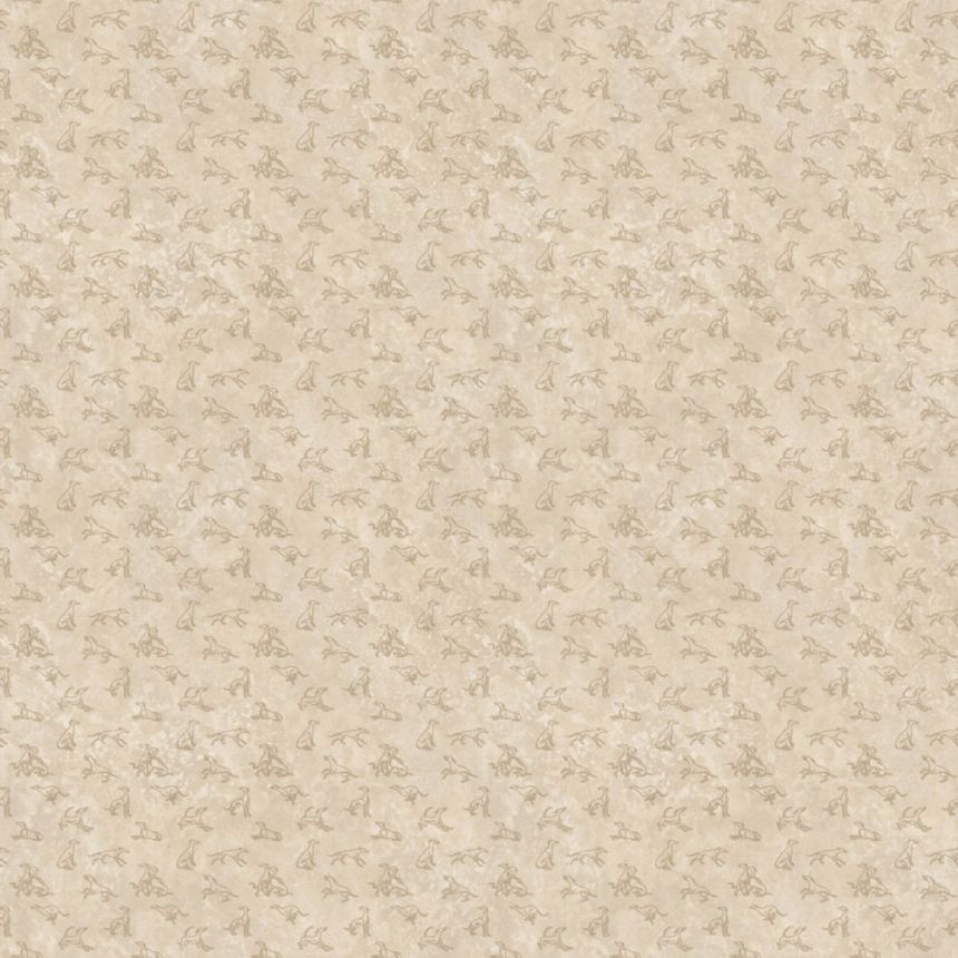 Luxustapete, grau-silber, Stoffoptik, Z30342, Casa 8, Trussardi