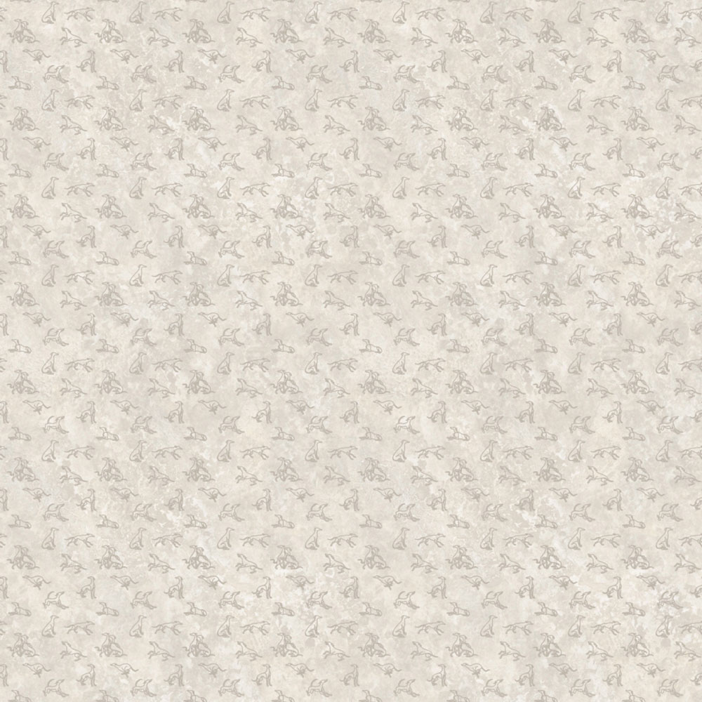 Luxustapete, grau-silber, Stoffoptik, Z30343, Casa 8, Trussardi