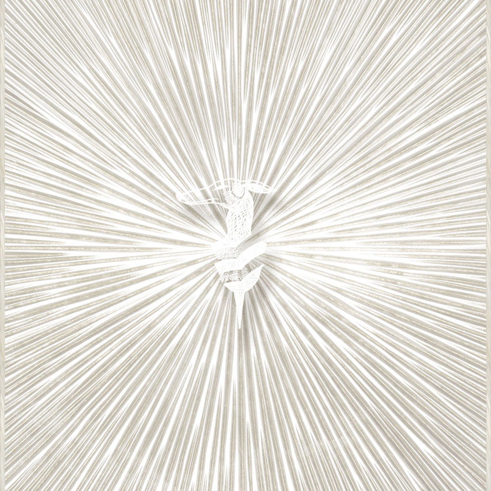 Luxus-geometrische Tapete, beige, Z30346, Casa 8, Trussardi