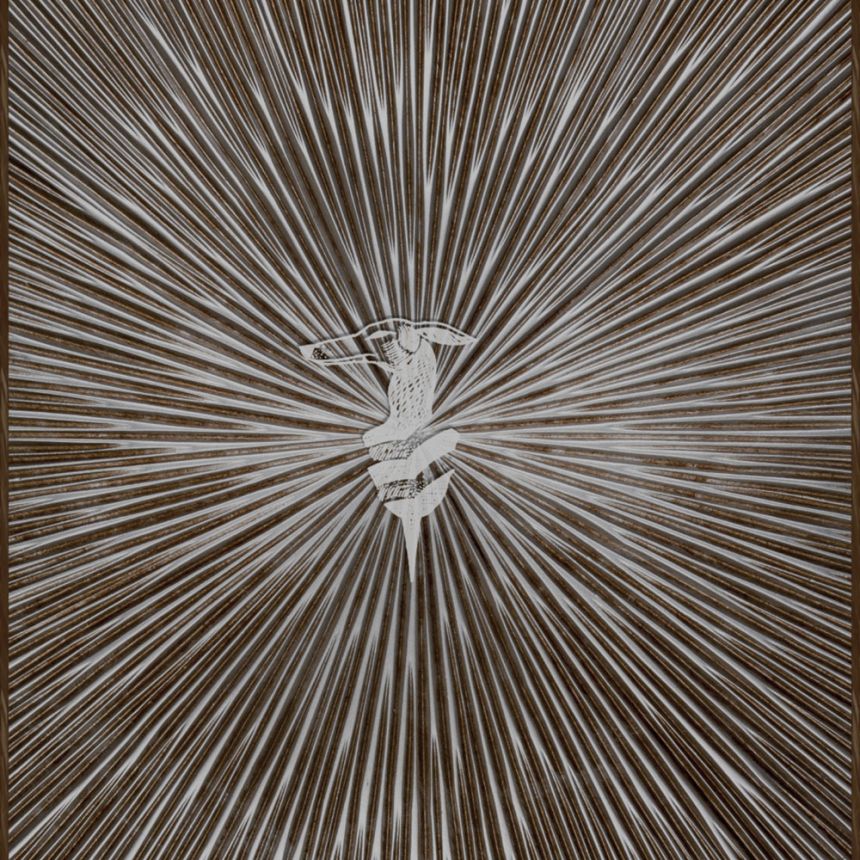 Luxustapete, beige, Stoffoptik, Z30347, Casa 8, Trussardi