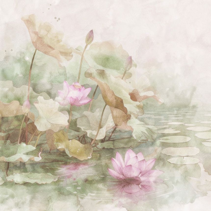 Luxus-Fototapete, Seerosen, Z30368, Casa 8, Trussardi