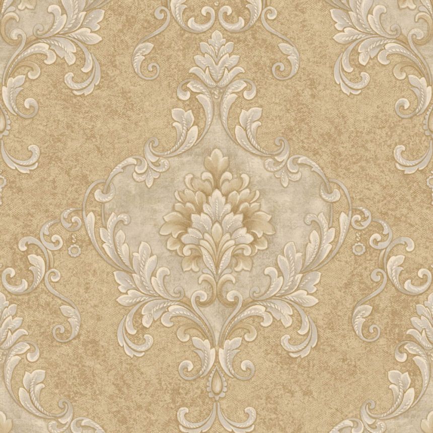 Luxus-Schloss-Tapete, beige-gold, Z20138, Casa Chic, Zambaiti Parati