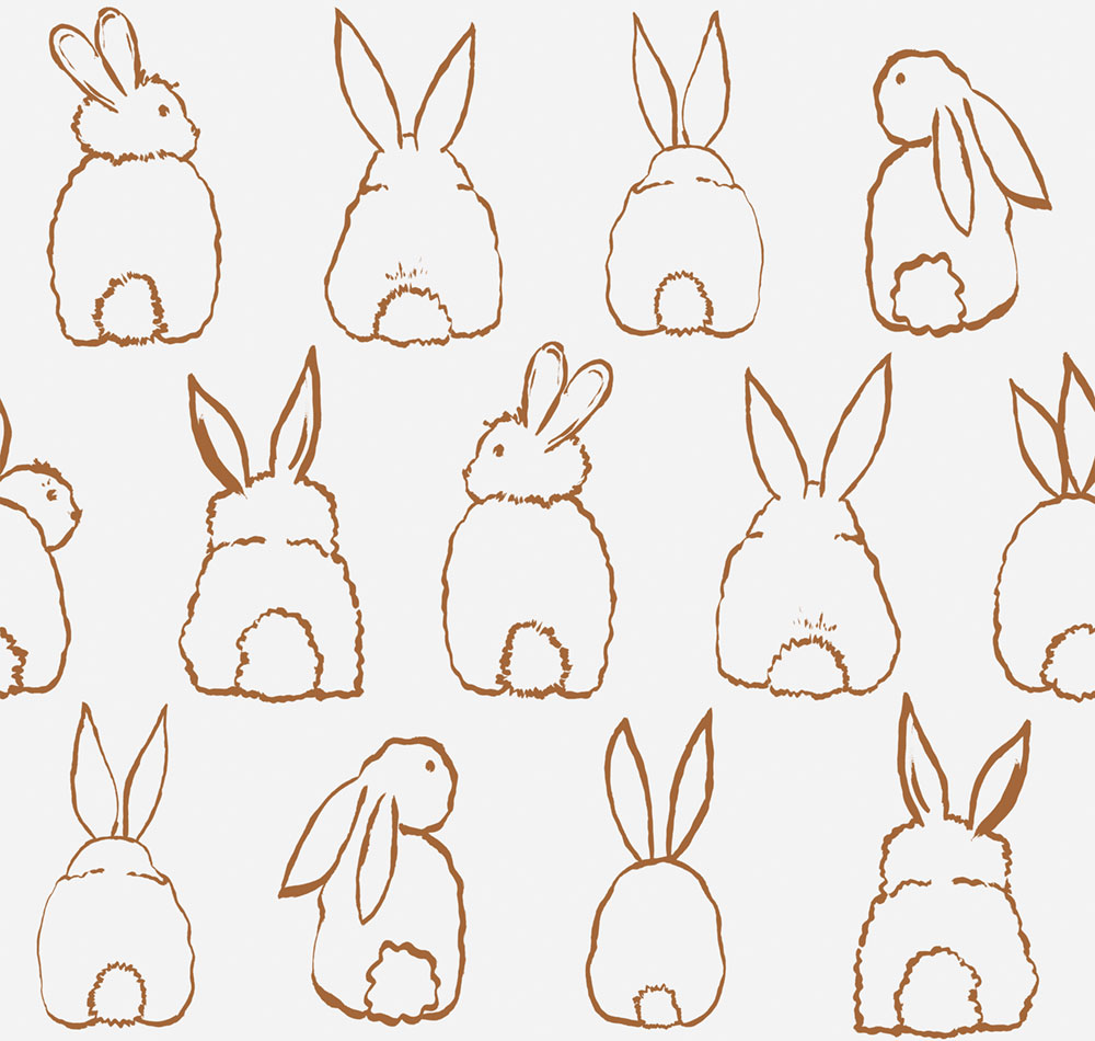 Kindertapete, Häschen, RB306, Daydreamers, Grandeco