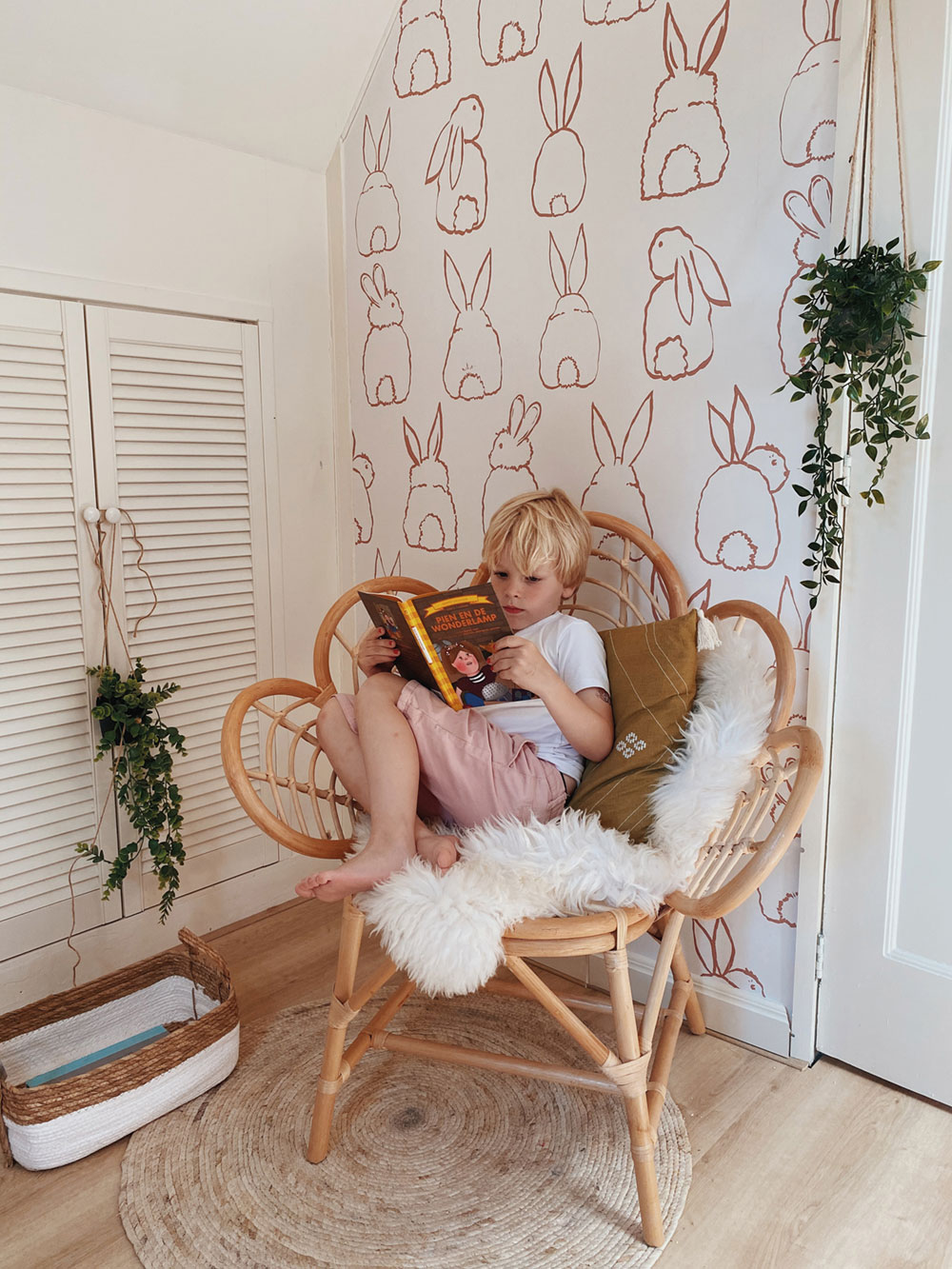 Kindertapete, Häschen, RB306, Daydreamers, Grandeco