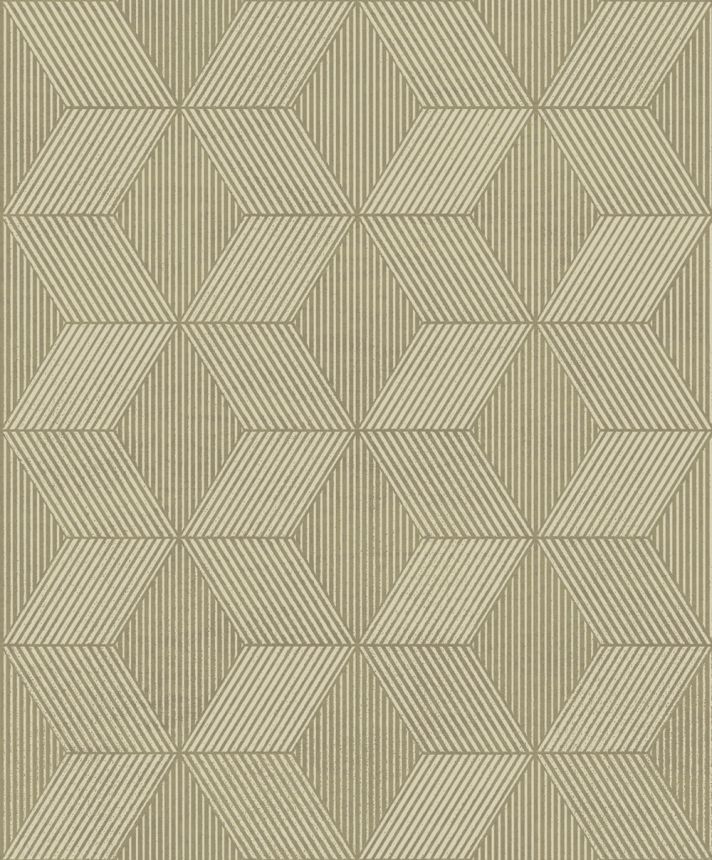 Tapete, beige-gold, geometrisch, ORB502, The Texture Book, Masureel