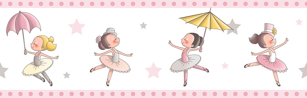 Selbstklebende Bordüre für Kinder 592-2, Treboli, Ichwallcoverings