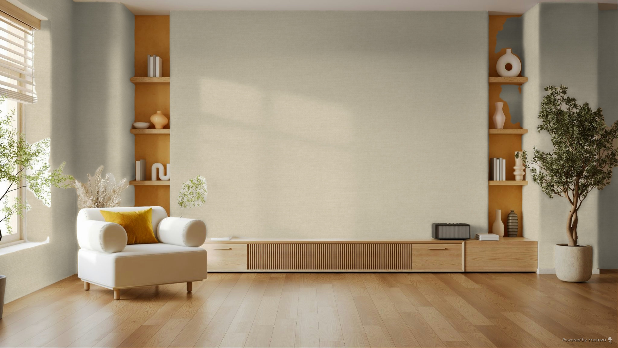 Tapete, beige, Stoffoptik, 350631, Amber, Eijffinger