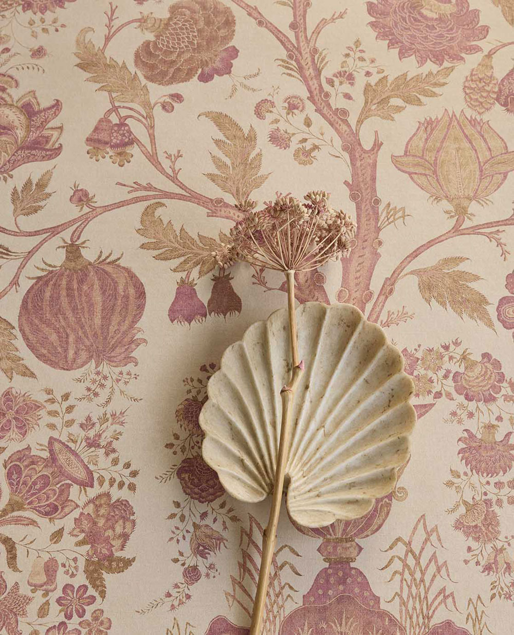 Fototapete, rosa, Lebensbaum, 350684, Amber, Eijffinger