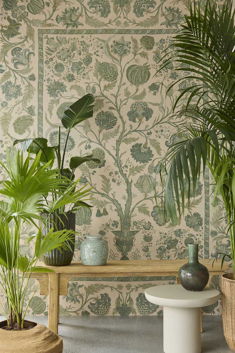 Fototapete, blau, Lebensbaum, 350686, Amber, Eijffinger