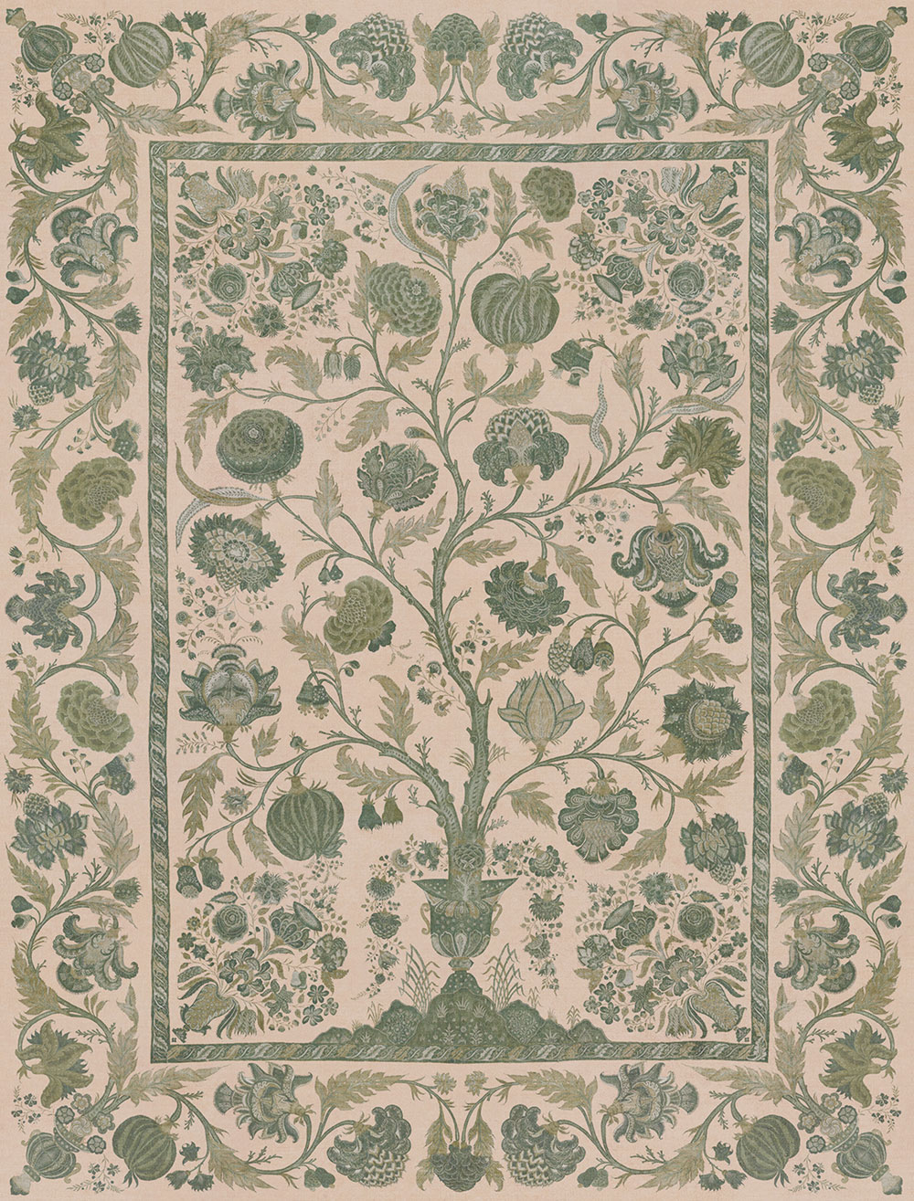 Fototapete, grün, Lebensbaum, 350687, Amber, Eijffinger