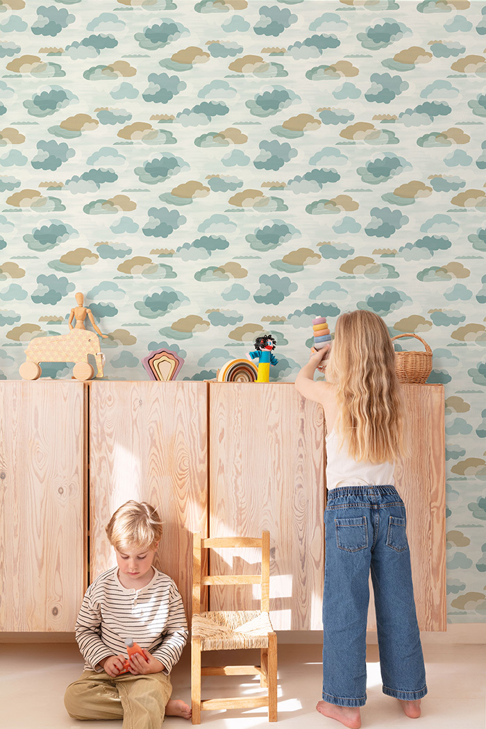 Kindertapete, Wolken, LD2009, Little Dreamers, Grandeco