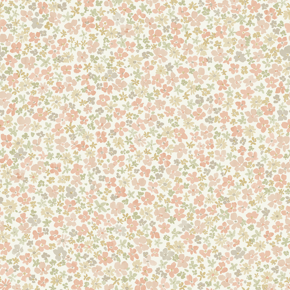 Tapete, rosa, Blumen, LD3018, Little Dreamers, Grandeco