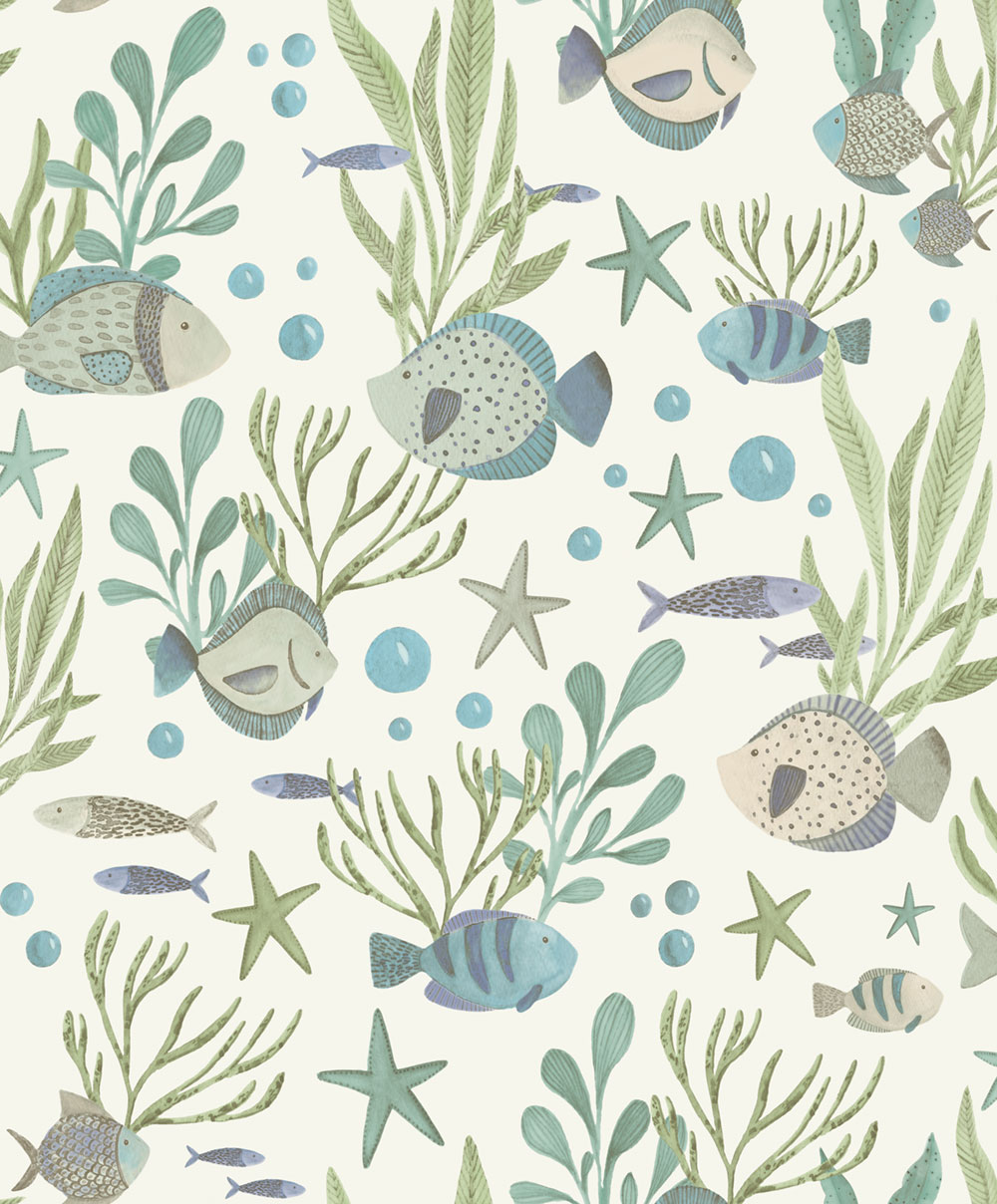 Kindertapete, Unterwasserwelt, LD3309, Little Dreamers, Grandeco