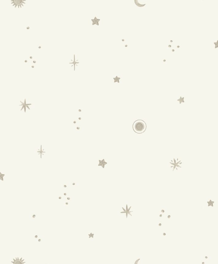 Kindertapete, weiß, Himmel, LD3617, Little Dreamers, Grandeco