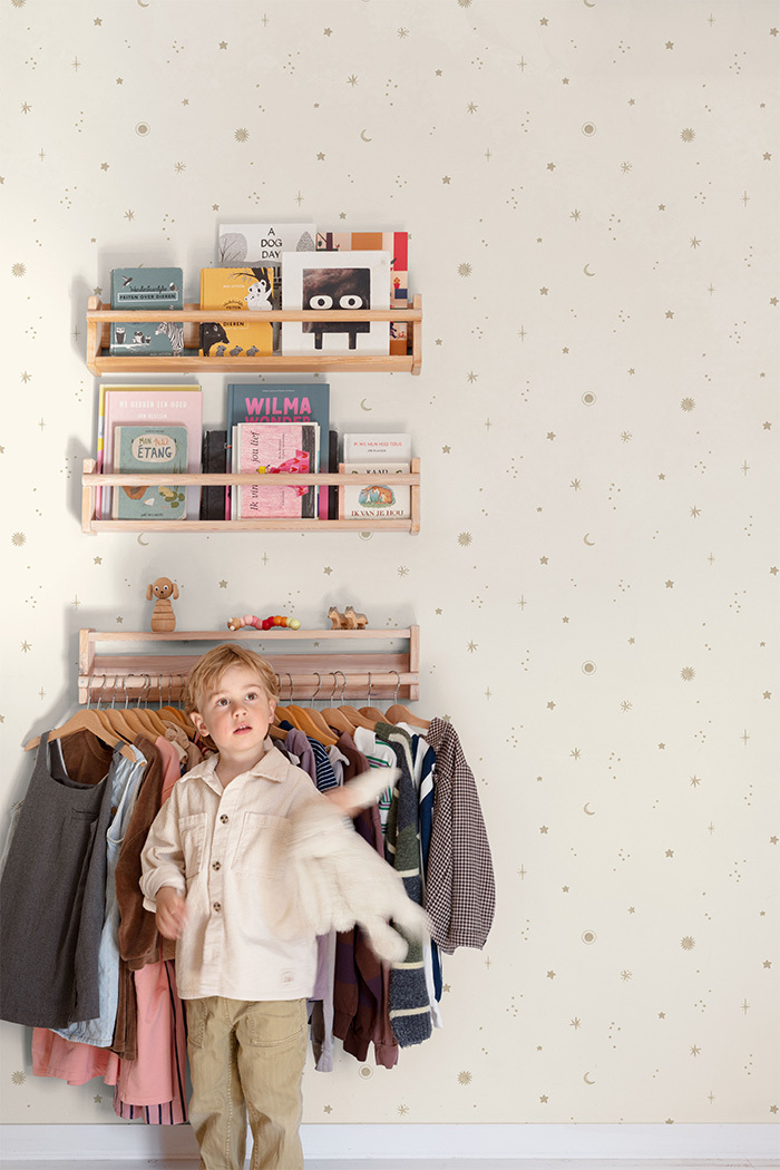 Kindertapete, weiß, Himmel, LD3617, Little Dreamers, Grandeco