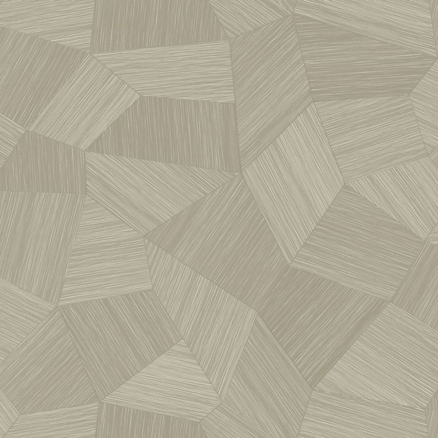 Tapete, beige, grafisches Muster, 347819, 3D Reflections, Origin
