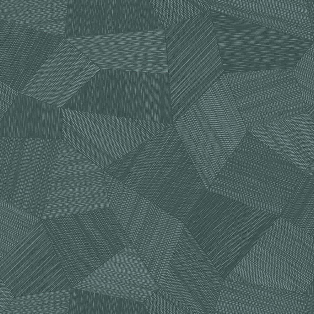 Tapete, grün, grafisches Muster, 347823, 3D Reflections, Origin