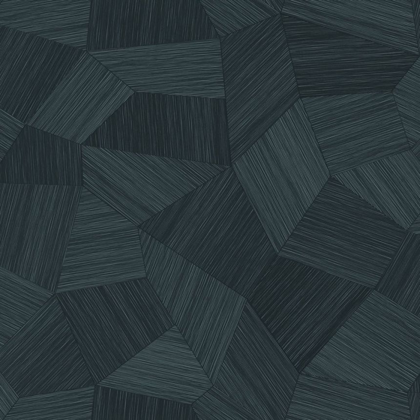 Tapete, grau-schwarz, grafisches Muster, 347825, 3D Reflections, Origin