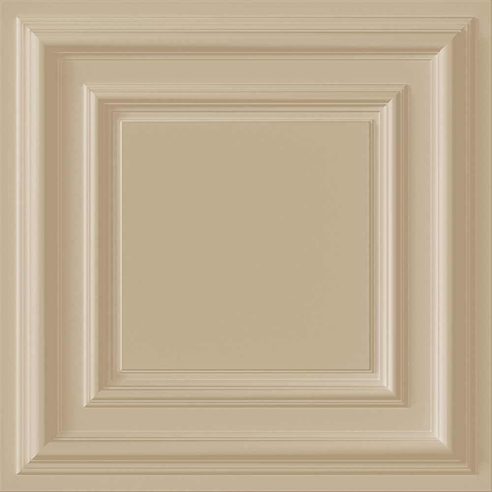 Tapete, beige, 3D-Paneeloptik, 347828, 3D Reflections, Origin