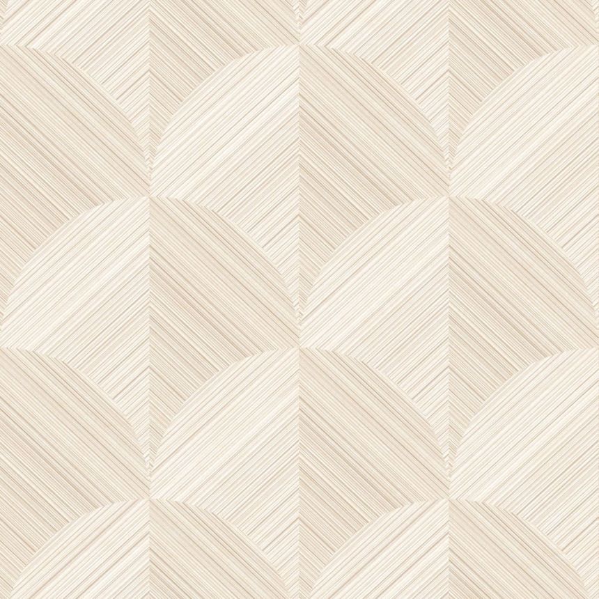 Tapete, beige, grafisches Muster, 347935, 3D Reflections, Origin