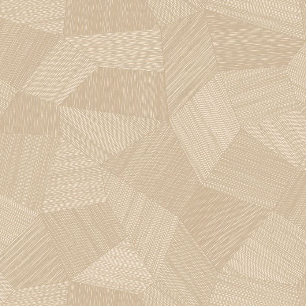 Tapete, beige, grafisches Muster, 347983, 3D Reflections, Origin
