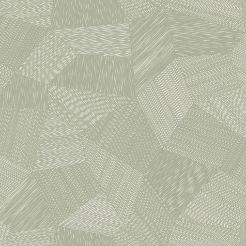 Tapete, grün, grafisches Muster, 347984, 3D Reflections, Origin