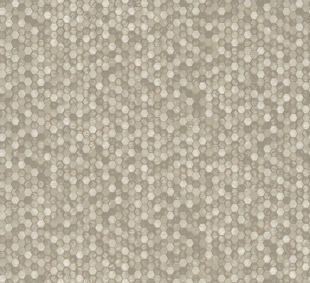 Tapete, Silber-Gold, Hexagone, 35816, Papis Loveday Fashion Icon, Marburg