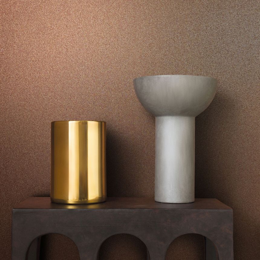 Tapete, Braun-Bronze, Kieselsteine, 34944, Eclectic, Grains & Plains, Marburg