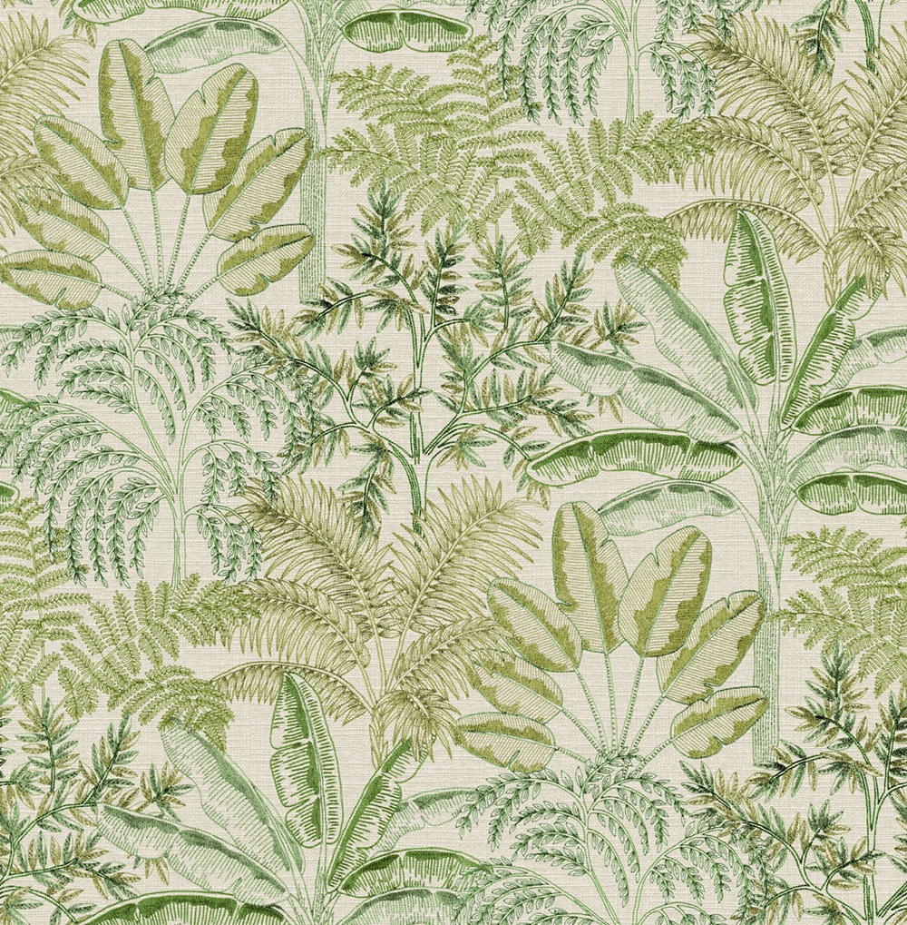 Tapete, grün, Blätter, 127607, Vavex 2027