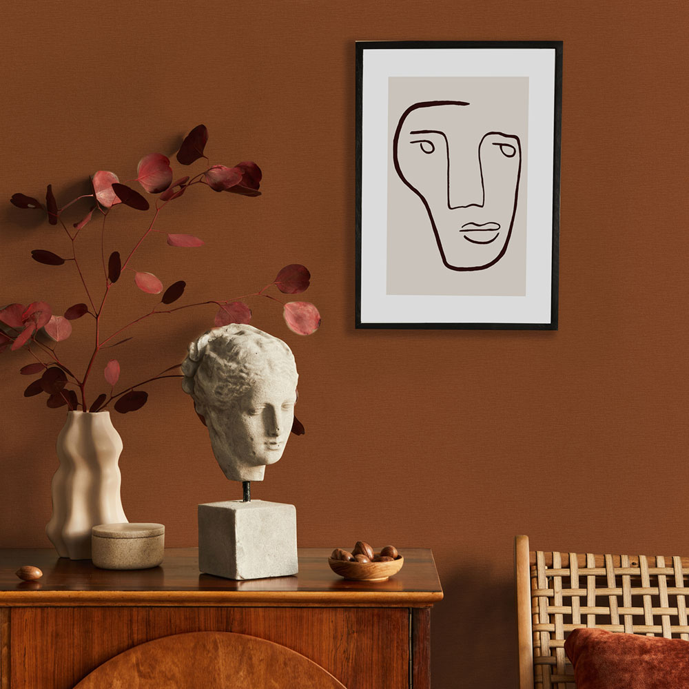 Tapete, braun, Stoffoptik, 127643, Vavex 2027