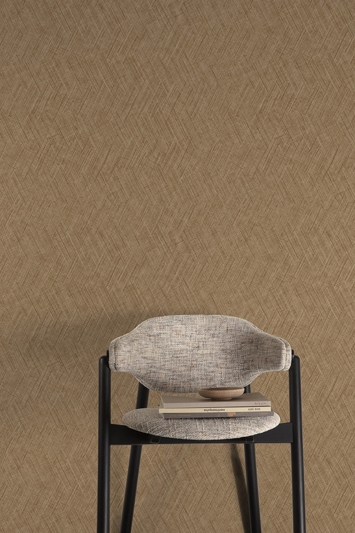 Tapete, braun, Stoffoptik, A78305, Vavex 2027