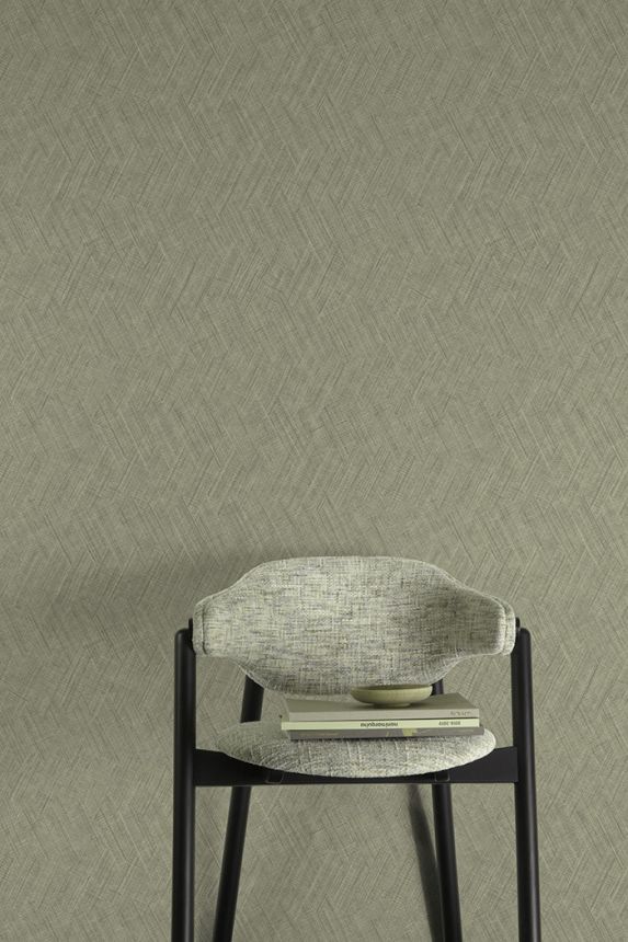 Tapete, grün, Stoffoptik, A78307, Vavex 2027