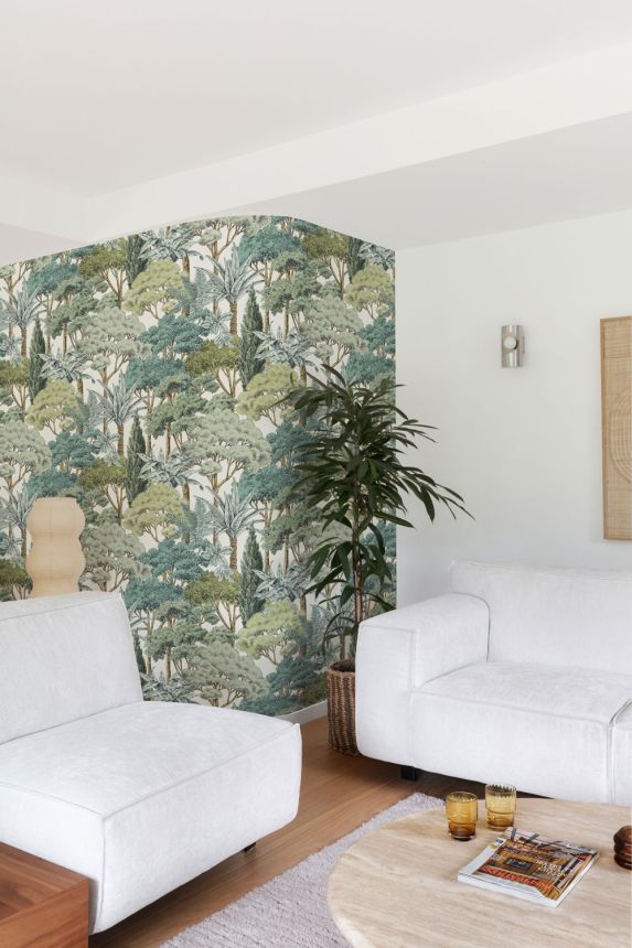 Tapete, grün-braun, Bäume, A76302, Vavex 2027