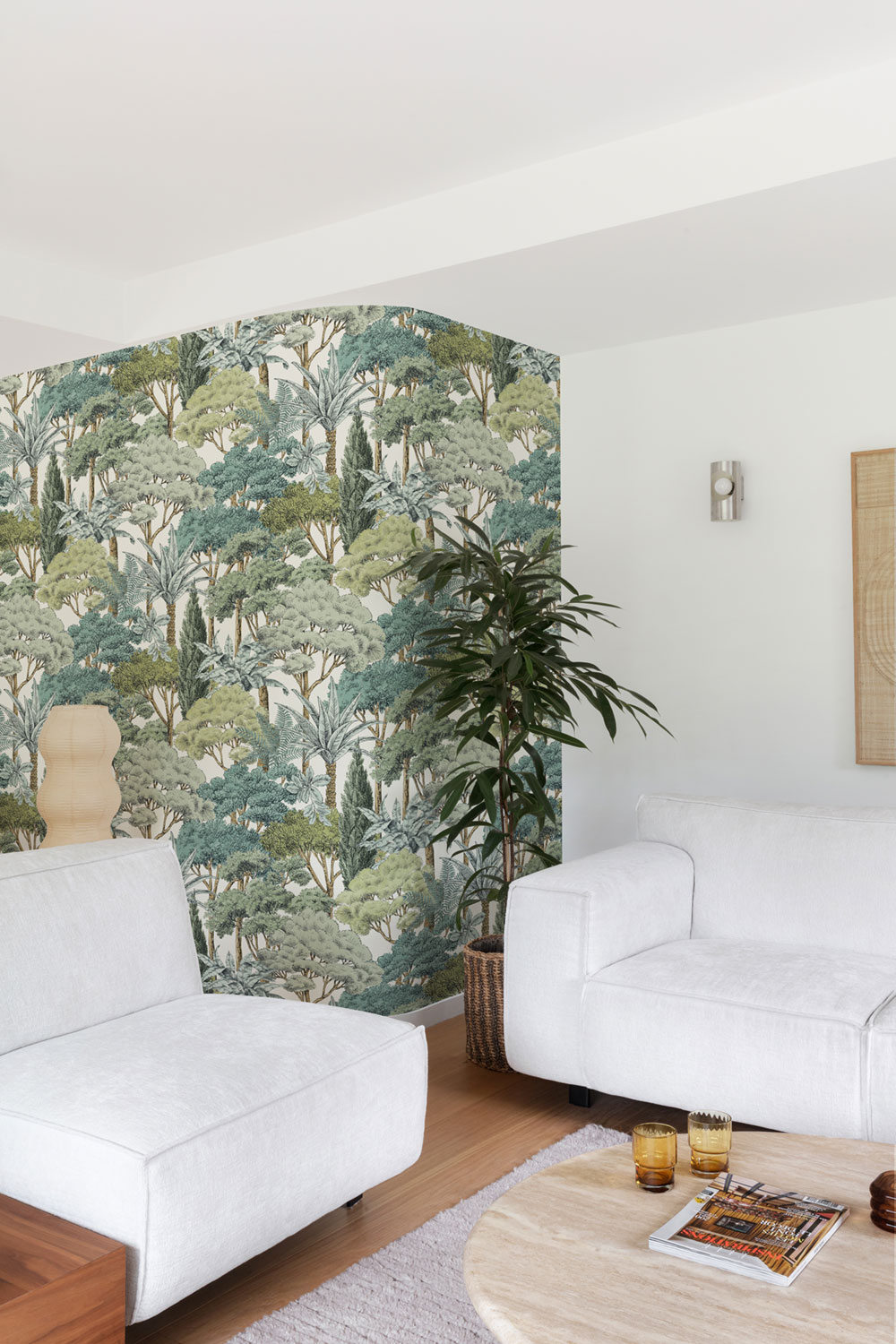 Tapete, grün-braun, Bäume, A76302, Vavex 2027