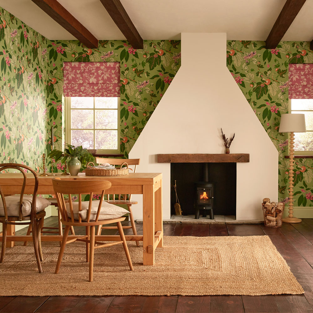 Tapete, grün, Blätter, Früchte, 130281, Concerto, Graham Brown Premium