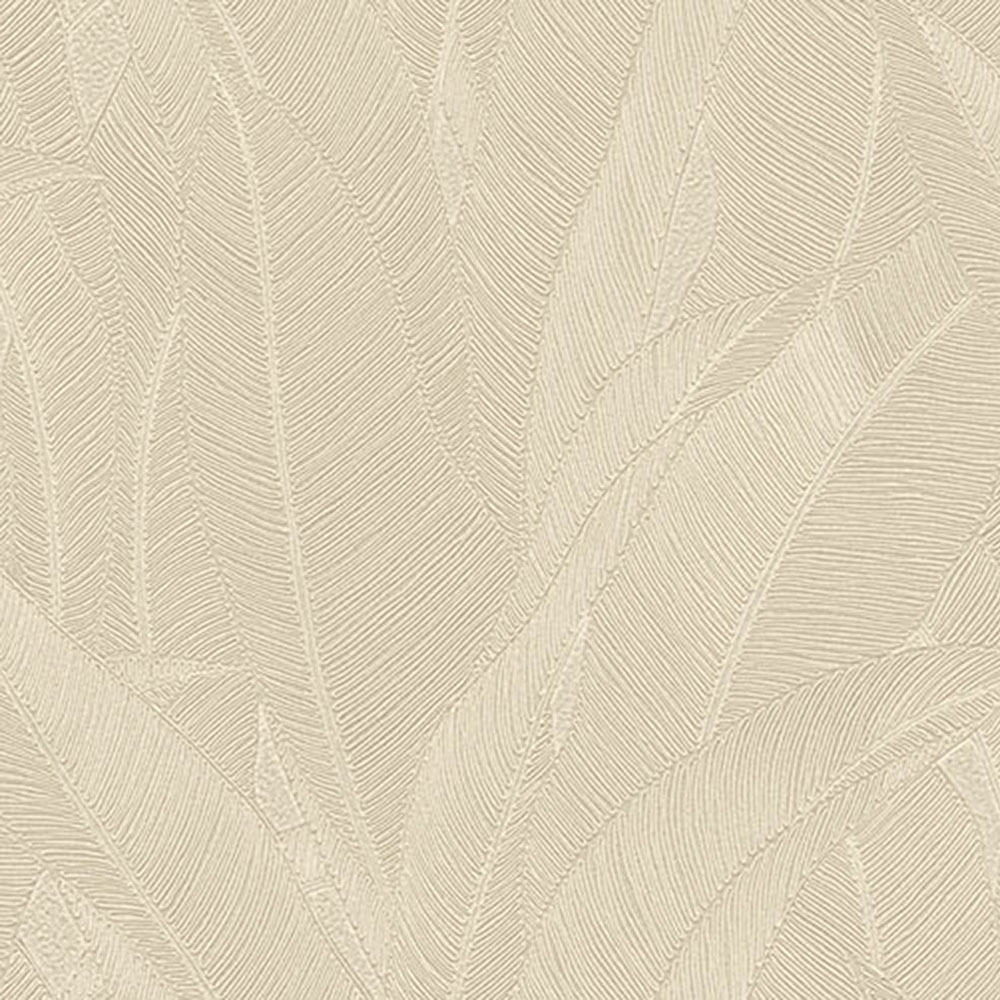 Luxustapete, Beige-Grau, Blätter, Z16706, Murella 100, Zambaiti Parati