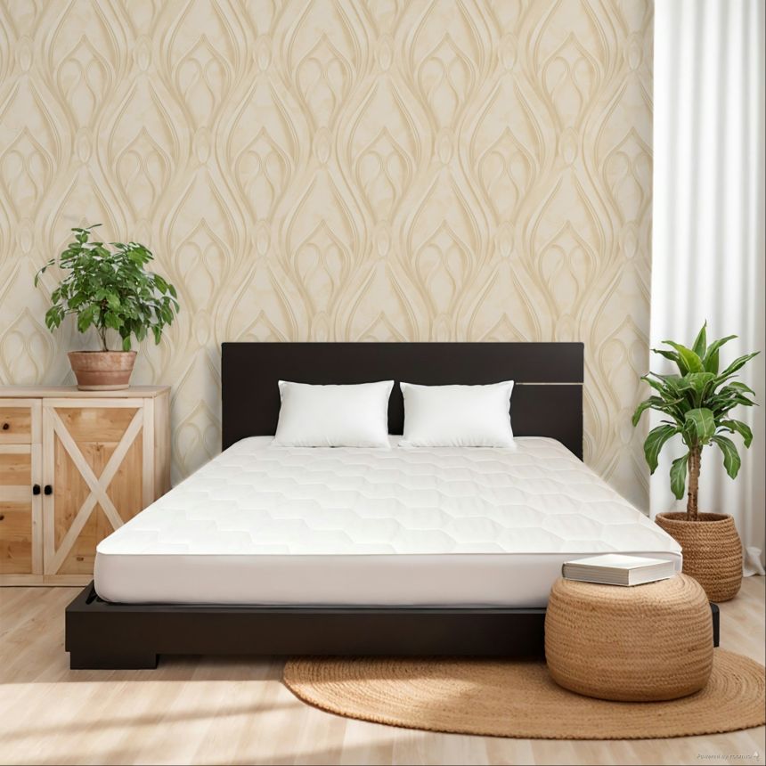 Luxustapete, Beige, Ornamente, Z16737, Murella 100, Zambaiti Parati