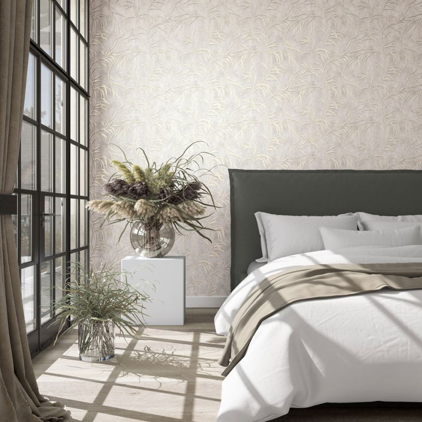 Tapete, Beige, Beton, Stuck, 34636, Terra, Marburg