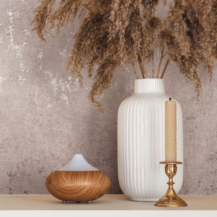 Tapete, rosa, Stuckputz, 35125, City Romance, Marburg