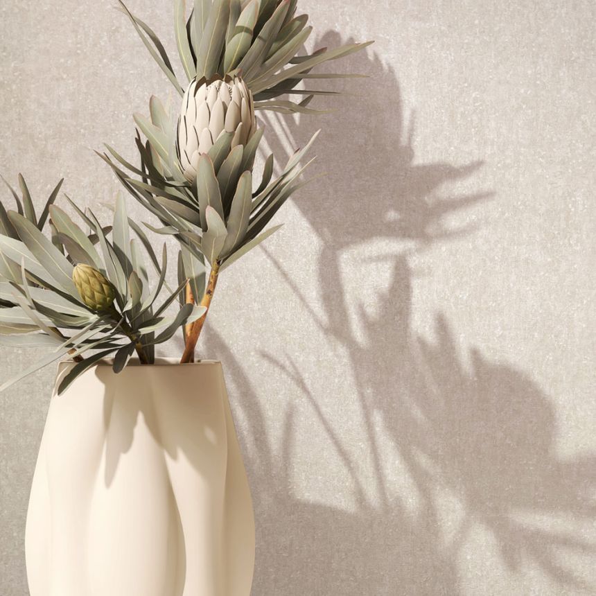 Tapete, beige, Stuckputz, 35139, City Romance, Marburg